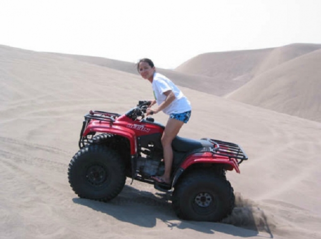  In the sand dunes 